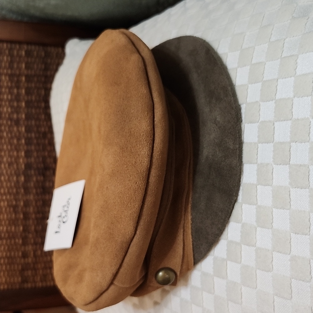 Lack of Color Lola Suede Leather Cap Colaboration Free People - Picture 3 of 16